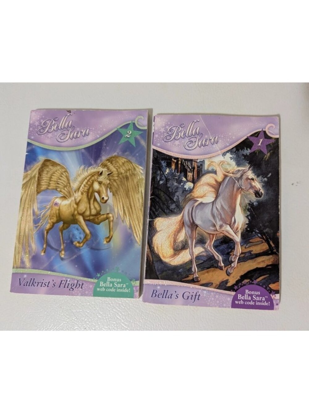 Bella's gift & Valkrist's Flight Bella Sara#1 & #2- Paperback By Brown Felicity